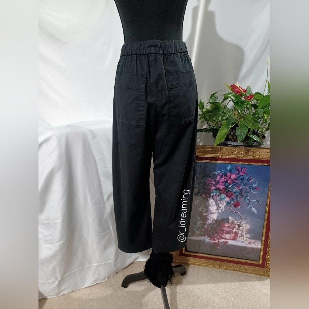NWT Everlane Black The Easy Barrel Pant Size Small - Picture 5 of 10
